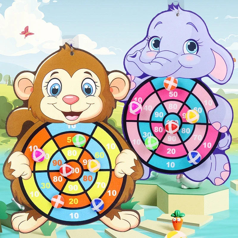 Montessori Sticky Ball Dart Board 🎯