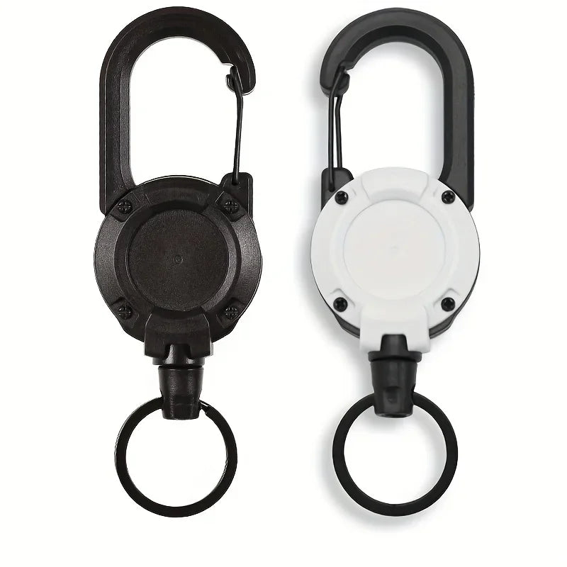 Retractable Badge Reel Keychain 🔑