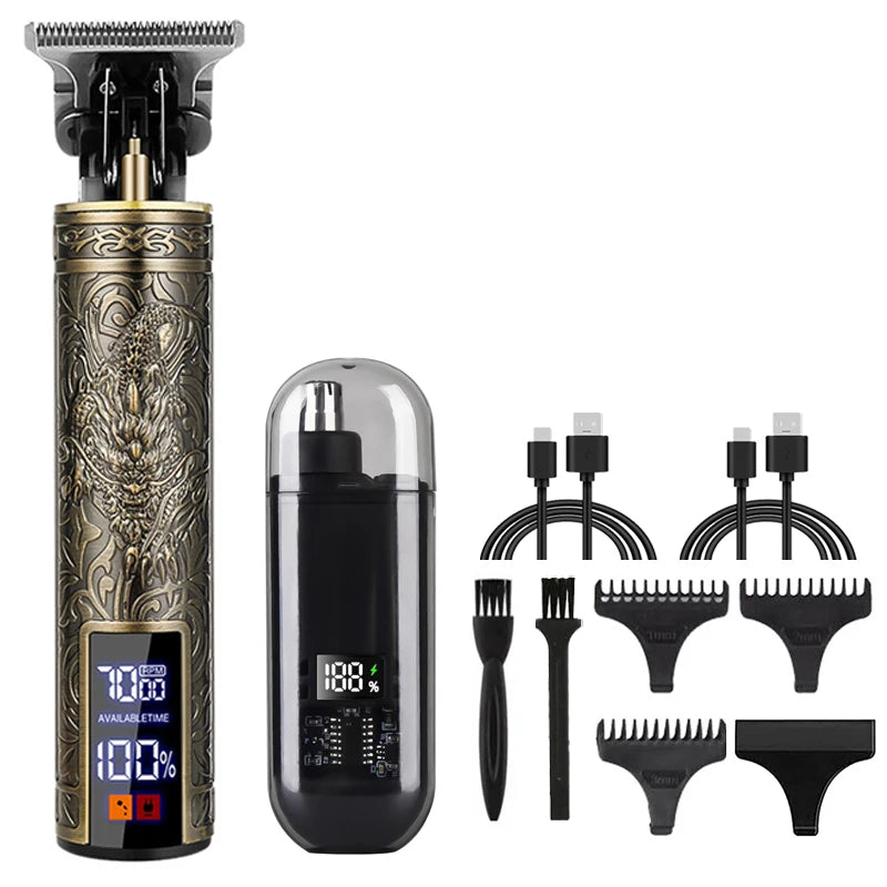 T9 Pro Barber Hair Clipper 💈✂️