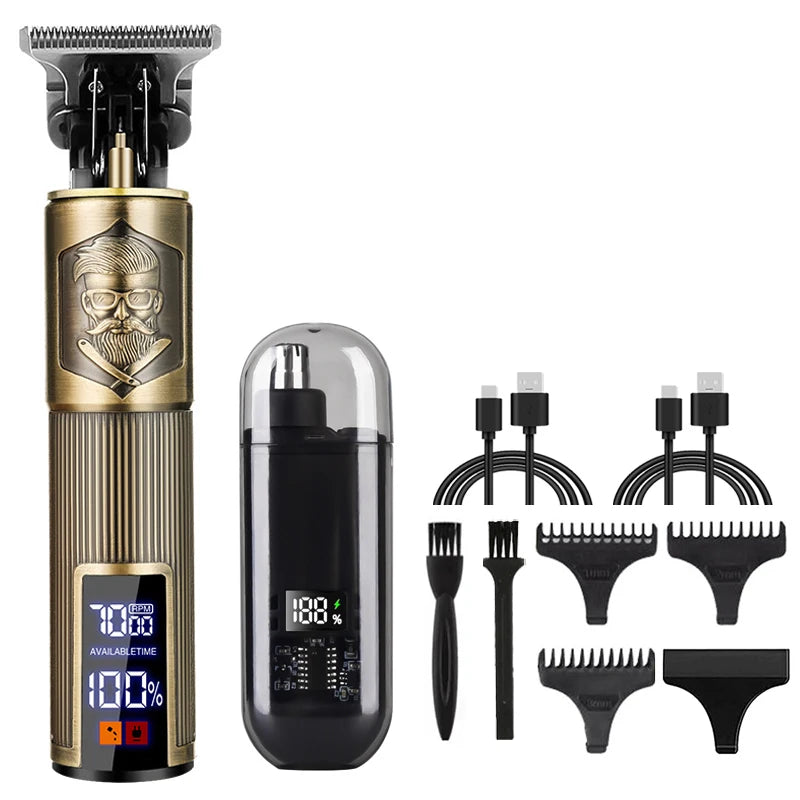 T9 Pro Barber Hair Clipper 💈✂️