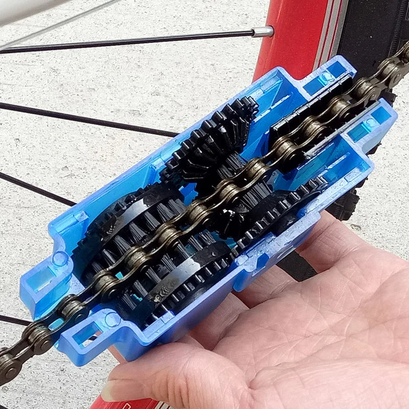 Portable Bike Chain Cleaner Kit