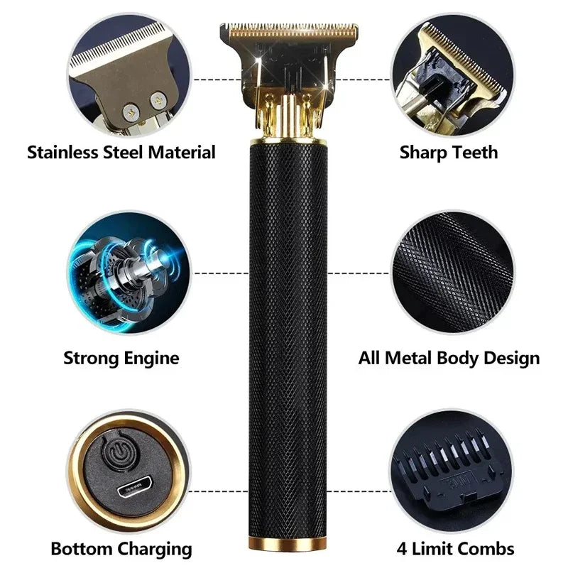 T9 Rechargeable Barber Clipper Set 💈