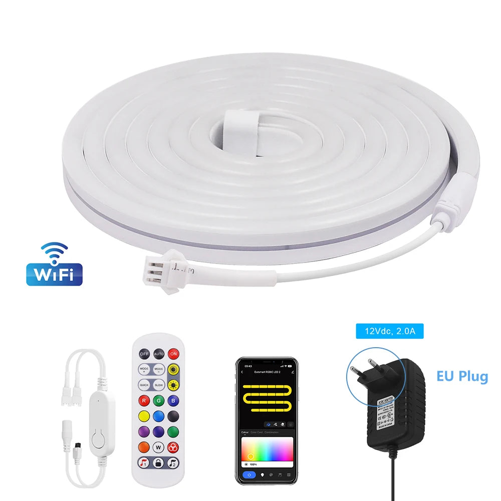 WiFi Smart RGB Neon LED Strip 🟣