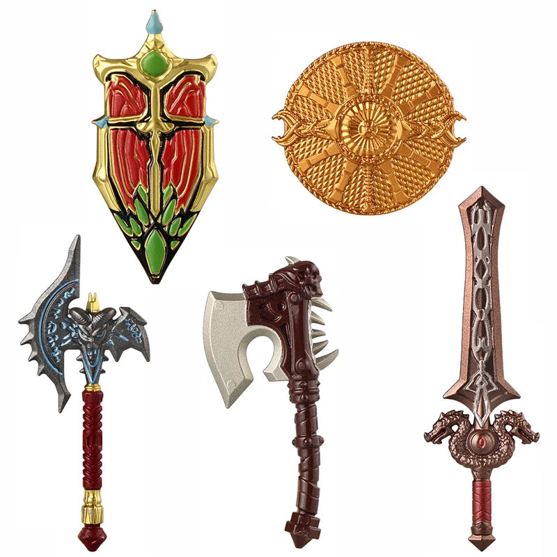 Medieval Weapons Building Blocks