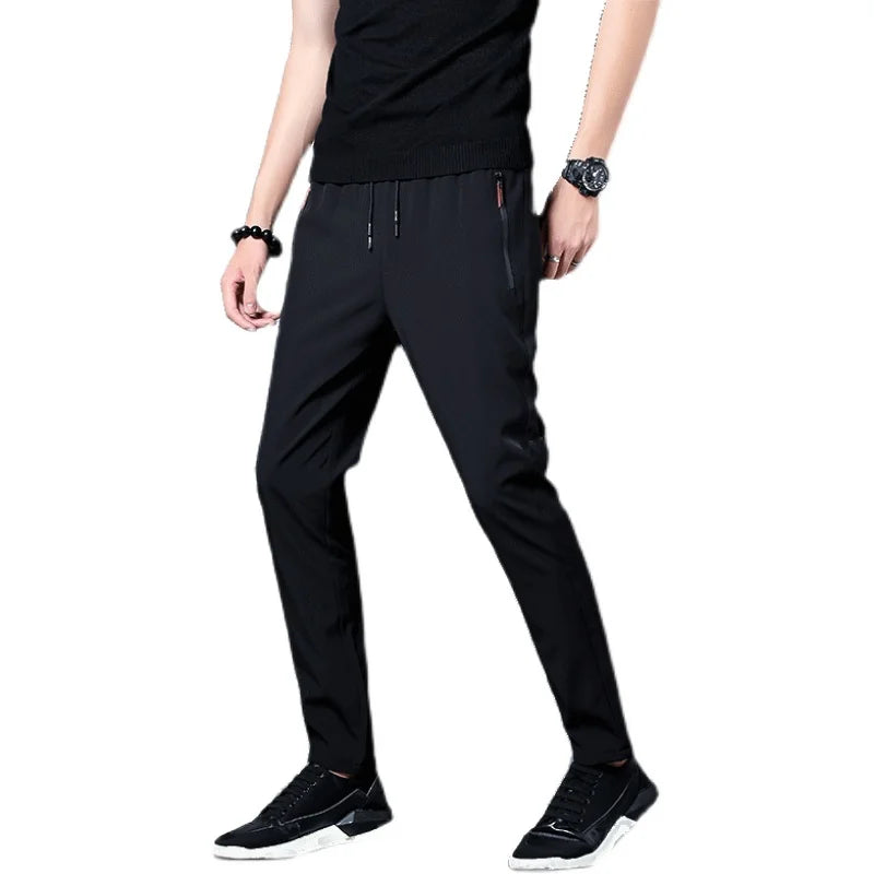 Men's Ice Silk Slim Casual Pants 🧊