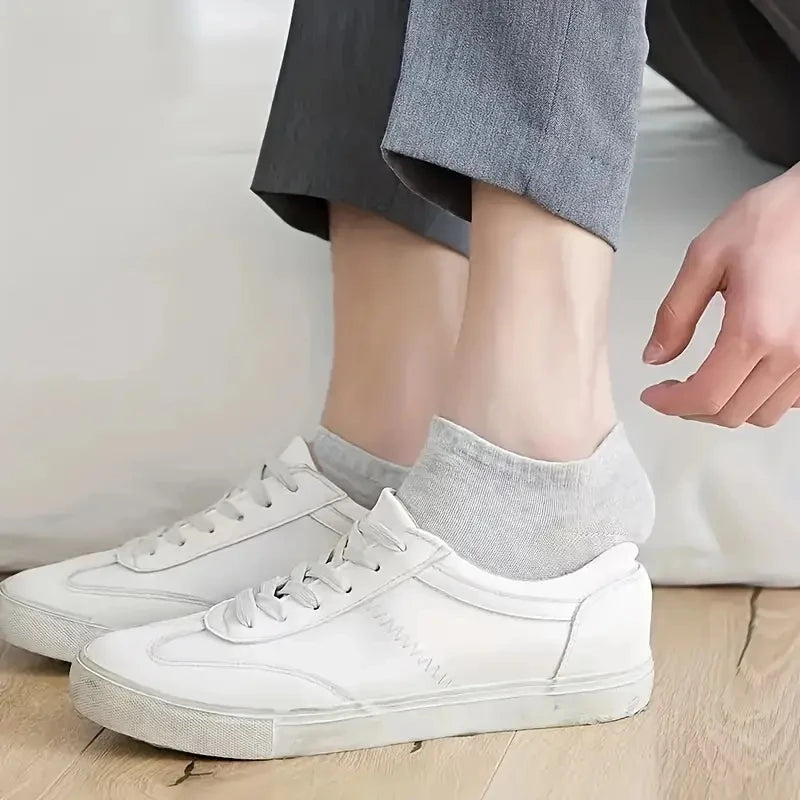 5/10-Pack Unisex Comfort-Fit Ankle Socks For All, Breathable