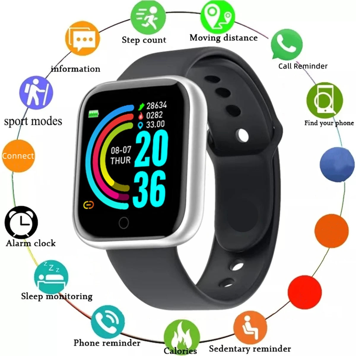 Smart Fitness Watch ⌚