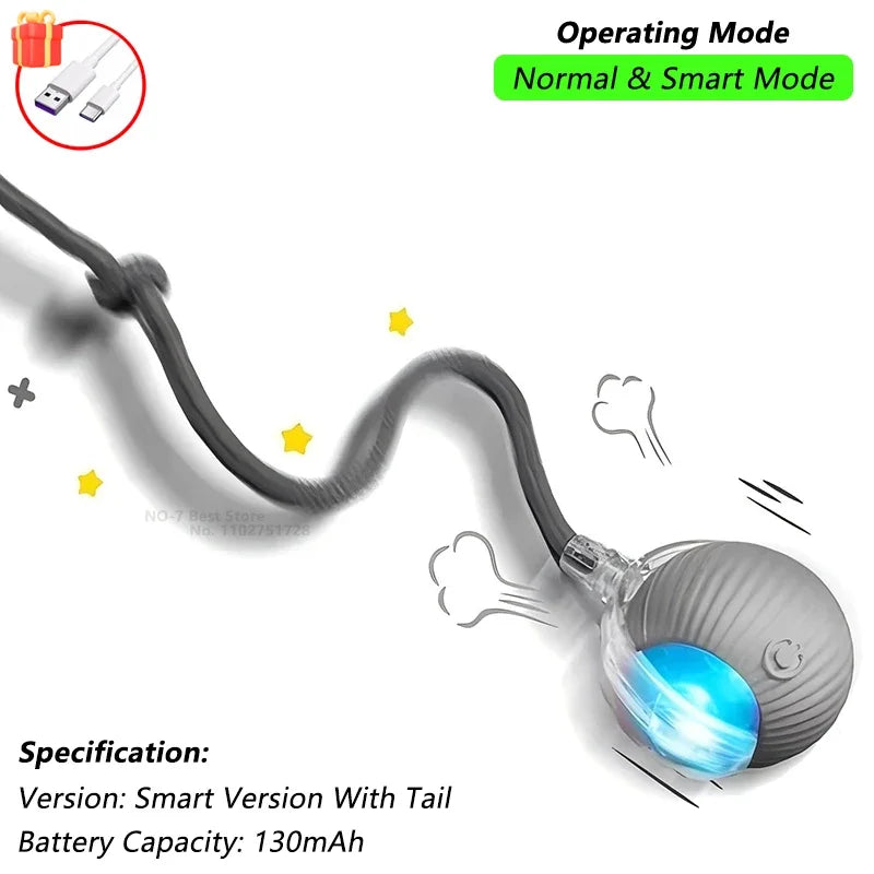 Smart Rolling Pet Ball 🐾