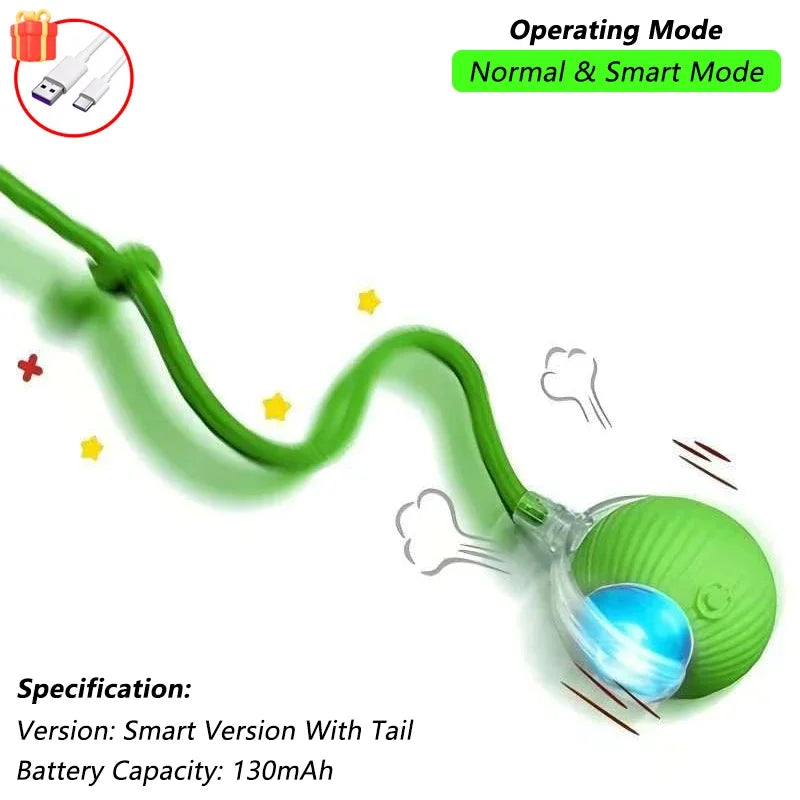 Smart Rolling Pet Ball 🐾