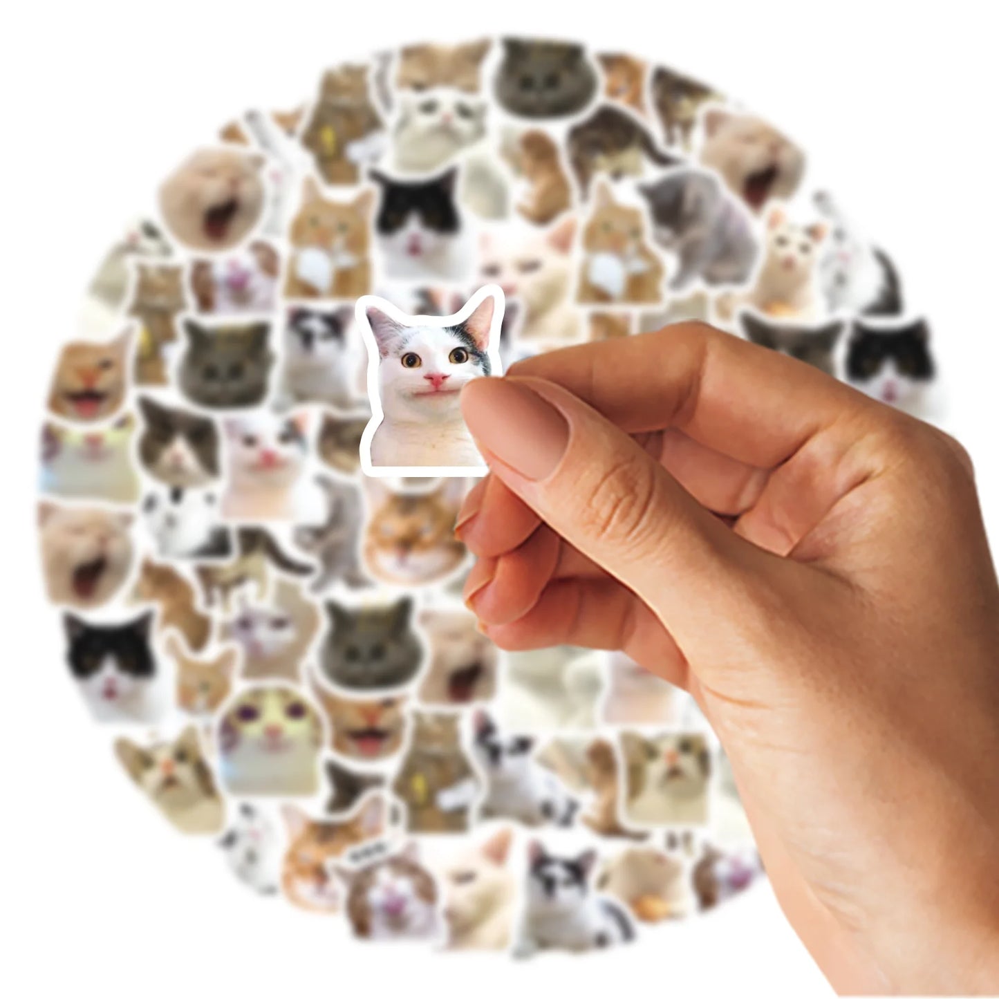 Cute Cat Stickers Set 🐱