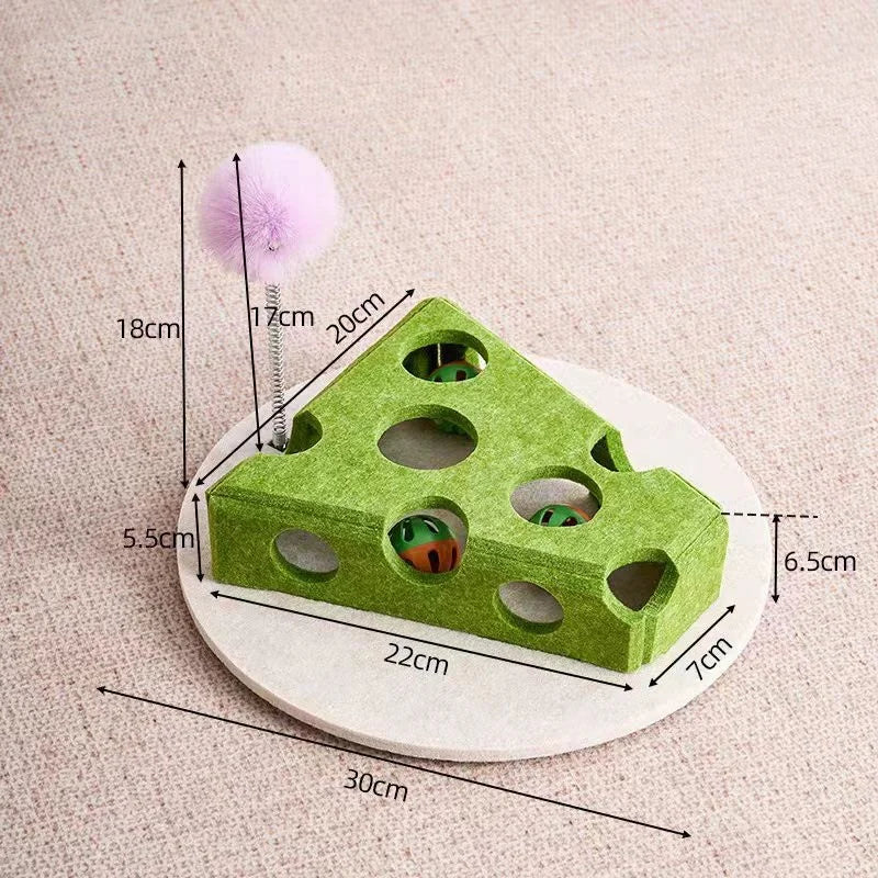 Cat Puzzle Maze Felt Box Toy 🐈