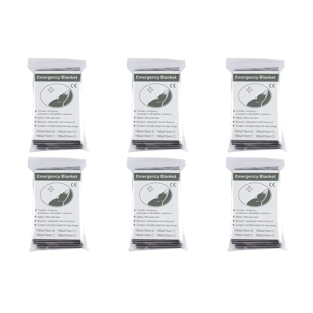 🌿 Emergency Thermal Blanket – Mylar Survival