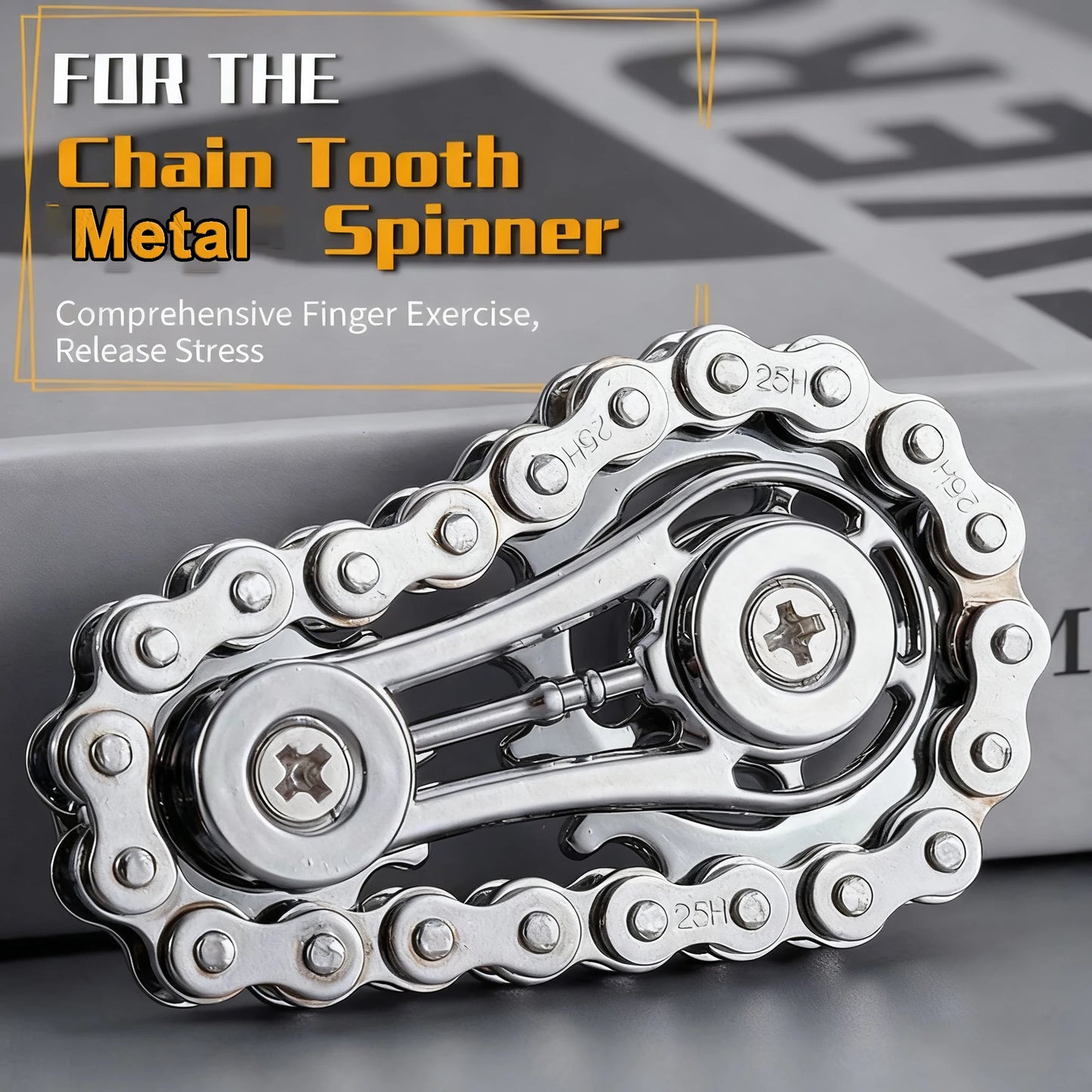 Gear Chain Fidget Spinner