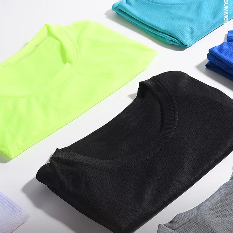 Men's Oversized Quick-Dry Gym T-Shirt 🏃