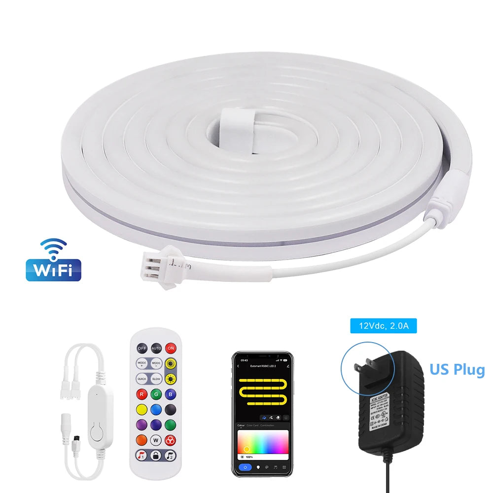 WiFi Smart RGB Neon LED Strip 🟣