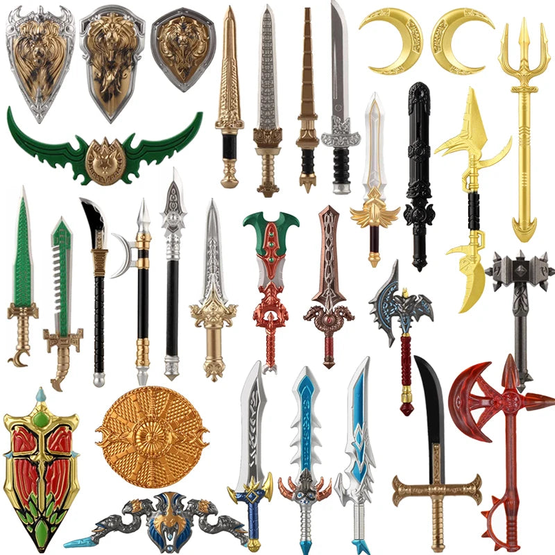 Medieval Weapons Building Blocks
