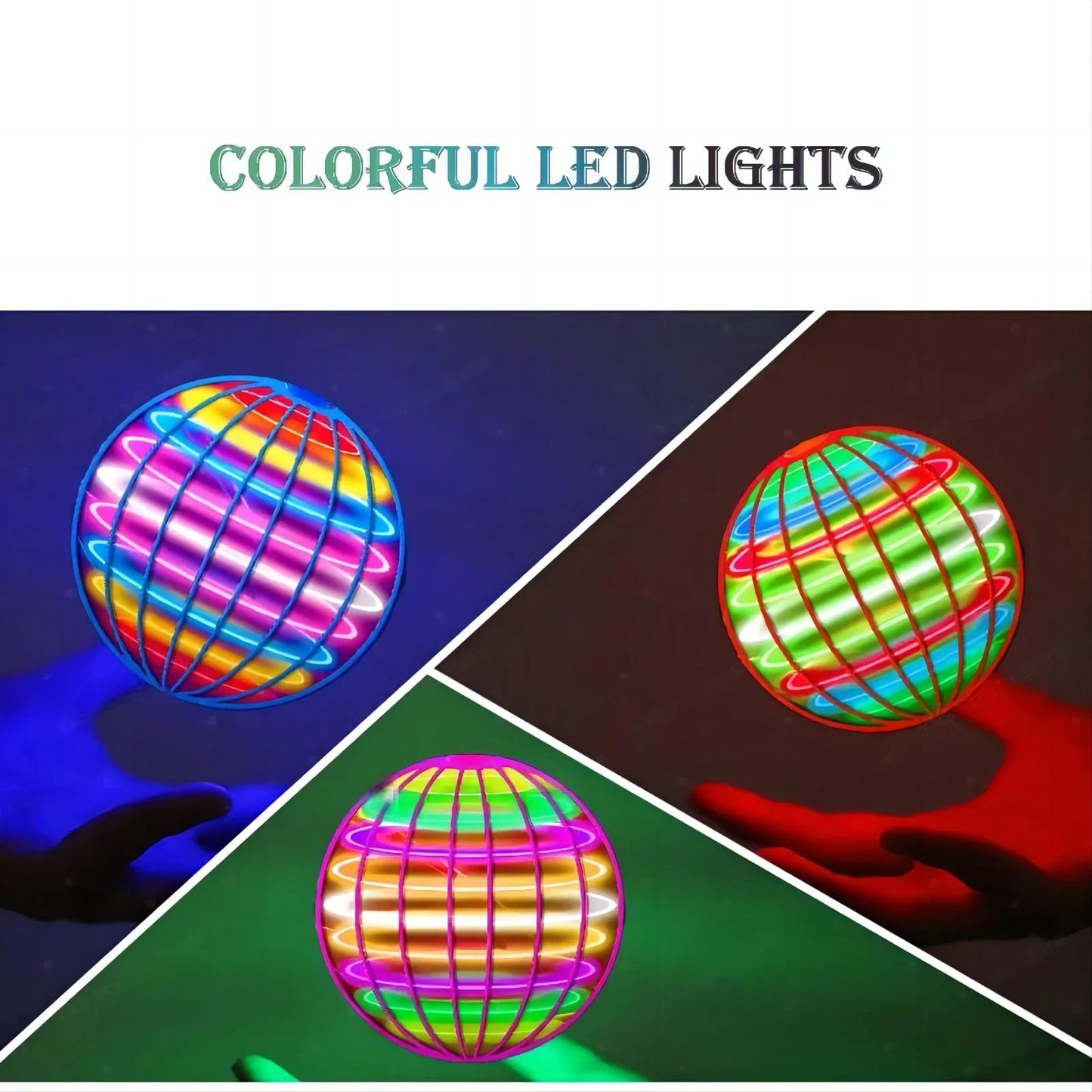 LED Flying Cosmic Globe Ball 🌍