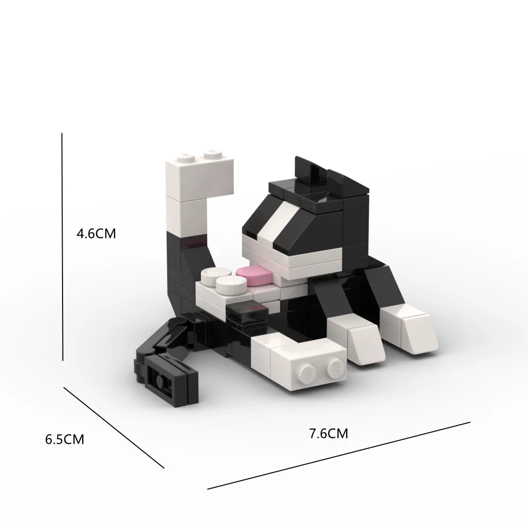 Cat DIY Building Blocks Set 🐱