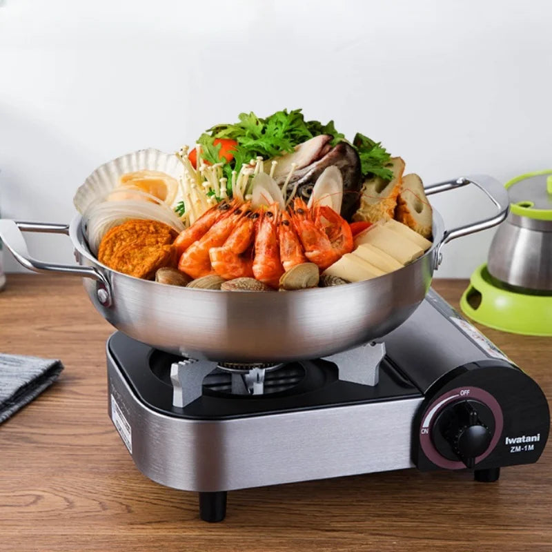 Stainless Steel Paella Saucepan