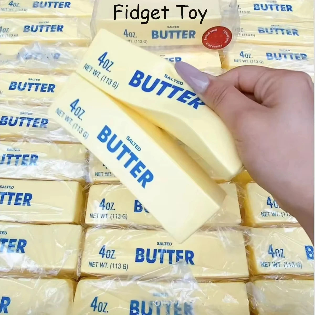 Butter Stick Squishy Slow Rising Toy 🧈