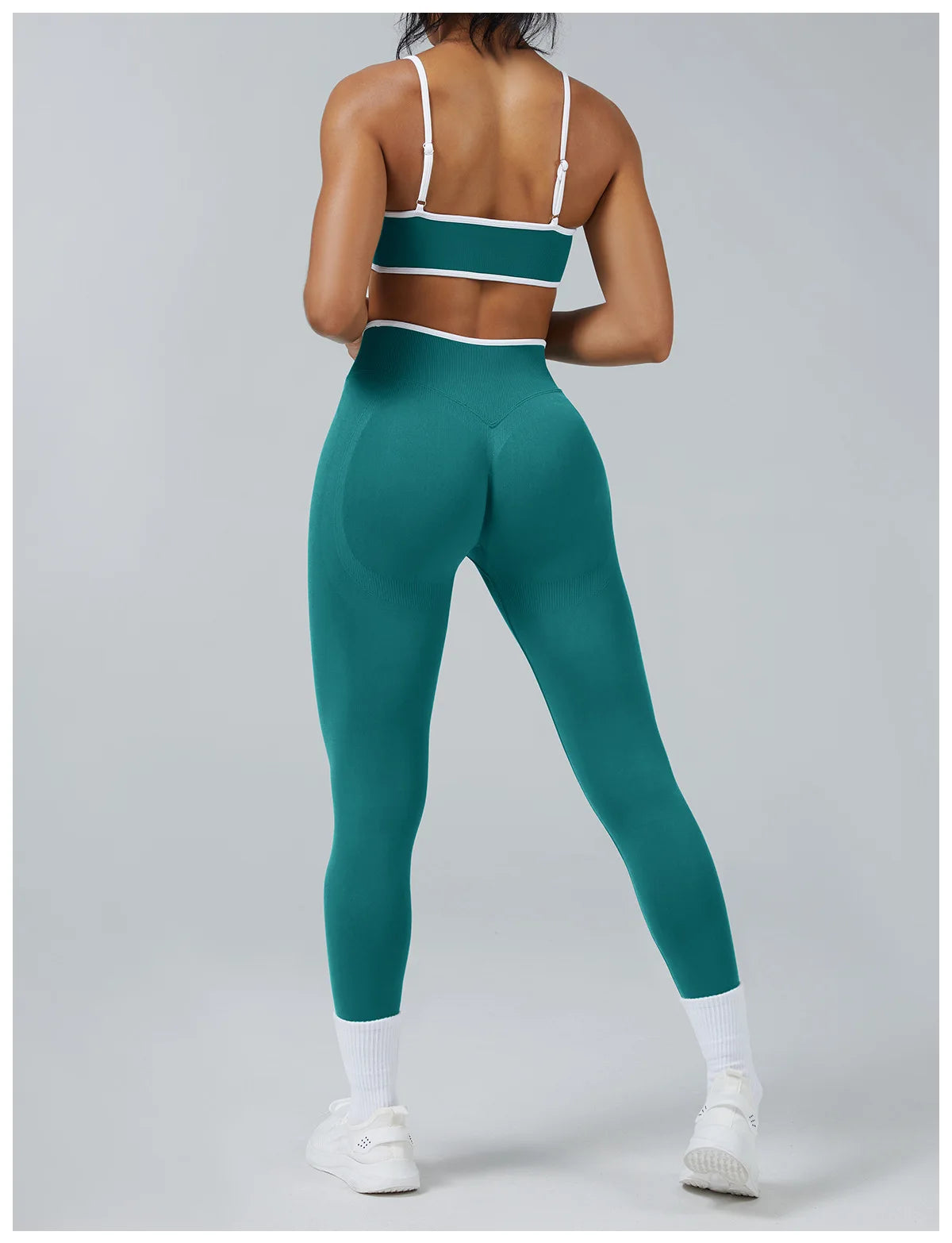 Color Block Yoga Set 🏋️