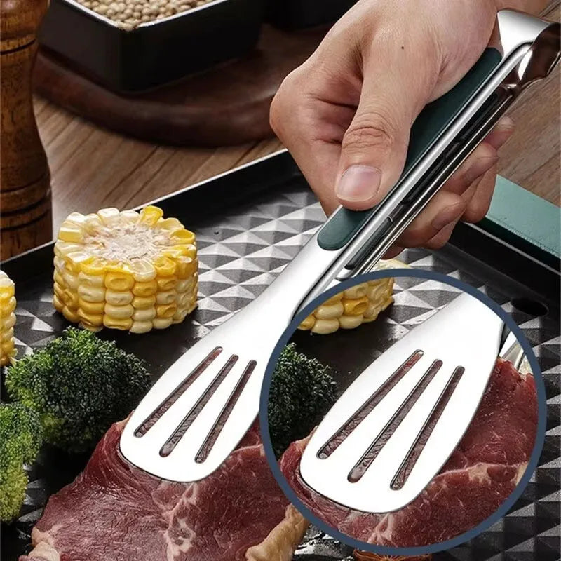 Stainless Steel Kitchen Food Tongs