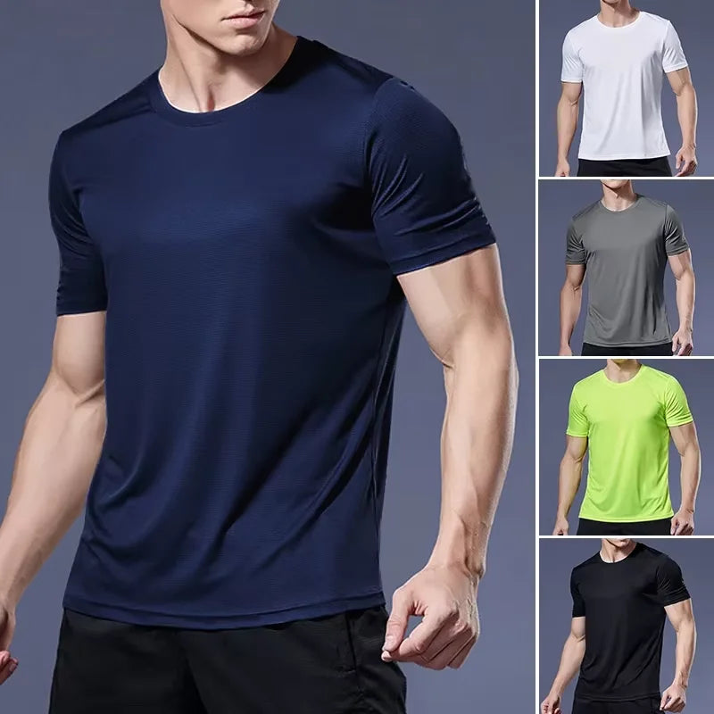 Men's Quick-Dry Gym T-Shirt 💪