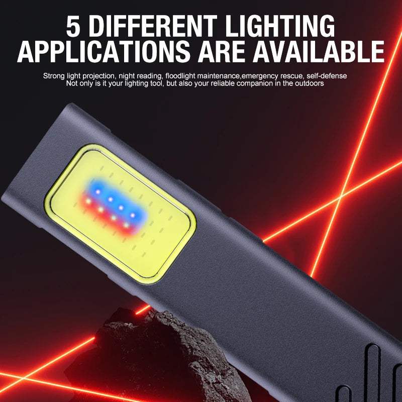 Mini EDC Clip Flashlight 🔦