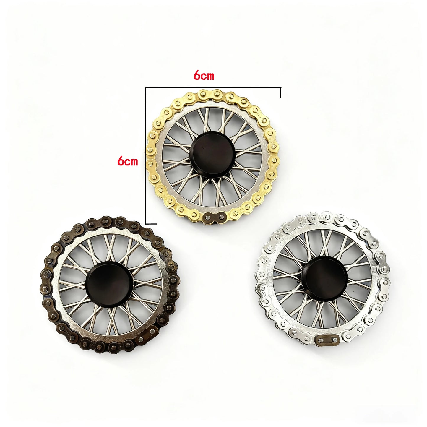 Gear Chain Fidget Spinner