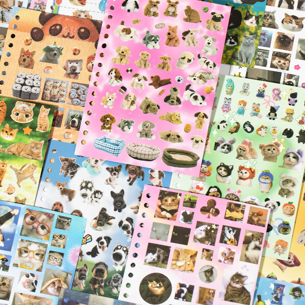 Cute Pet Sticker Book 🐾