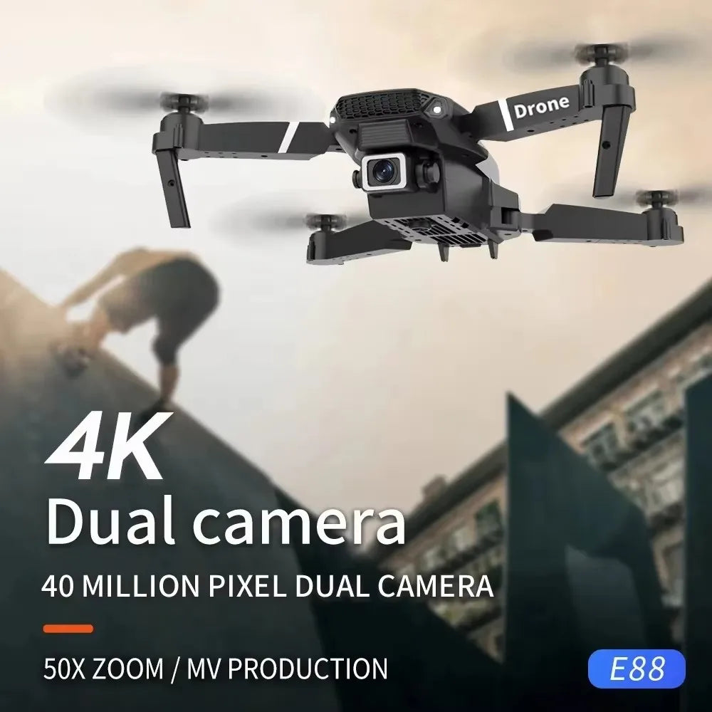 E88 Kids Drone 4K Camera 🎁