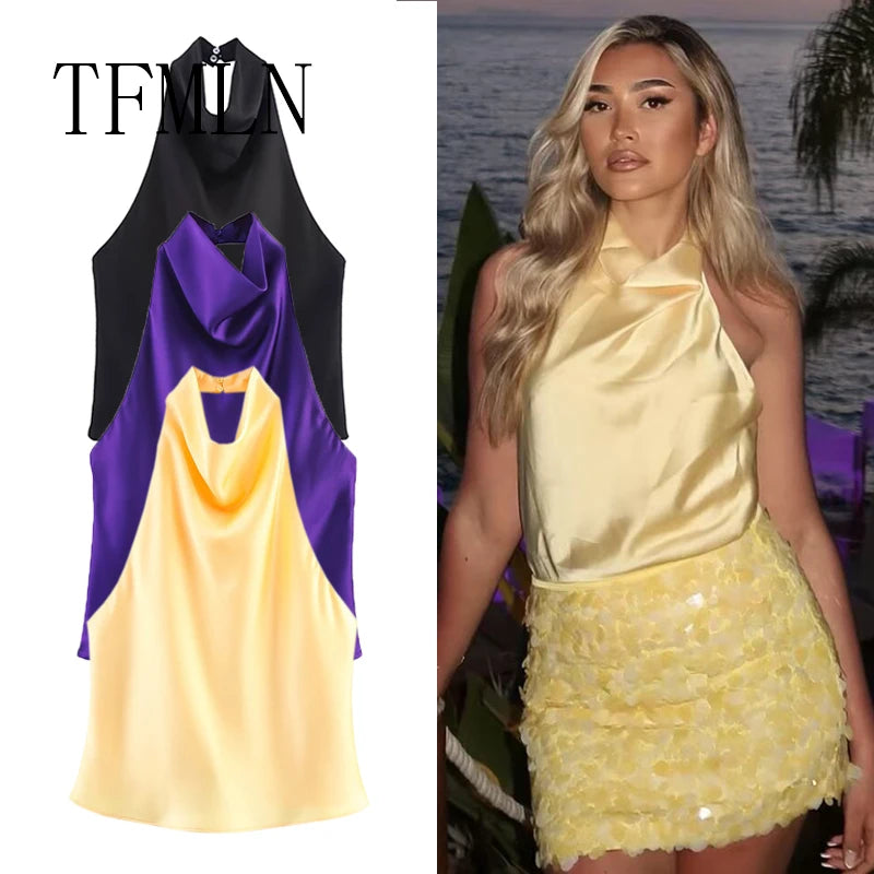 Sexy Halter Backless Waistcoat Top 🔥