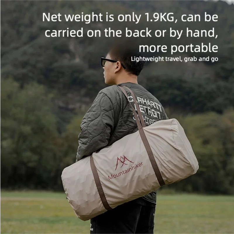 Mountainhiker Outdoor Camping Air Pump Inflatable Mattress Self-Inflating Bed Portable Air Mattress Cheese Pad