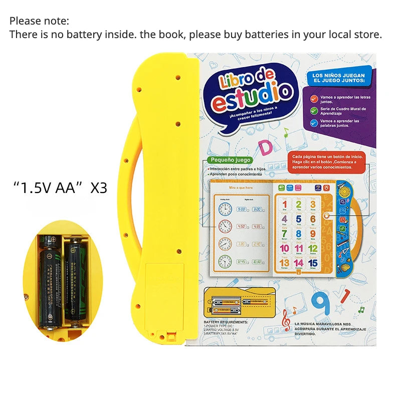 Bilingual Learning Activity Toy for Kids 🧠