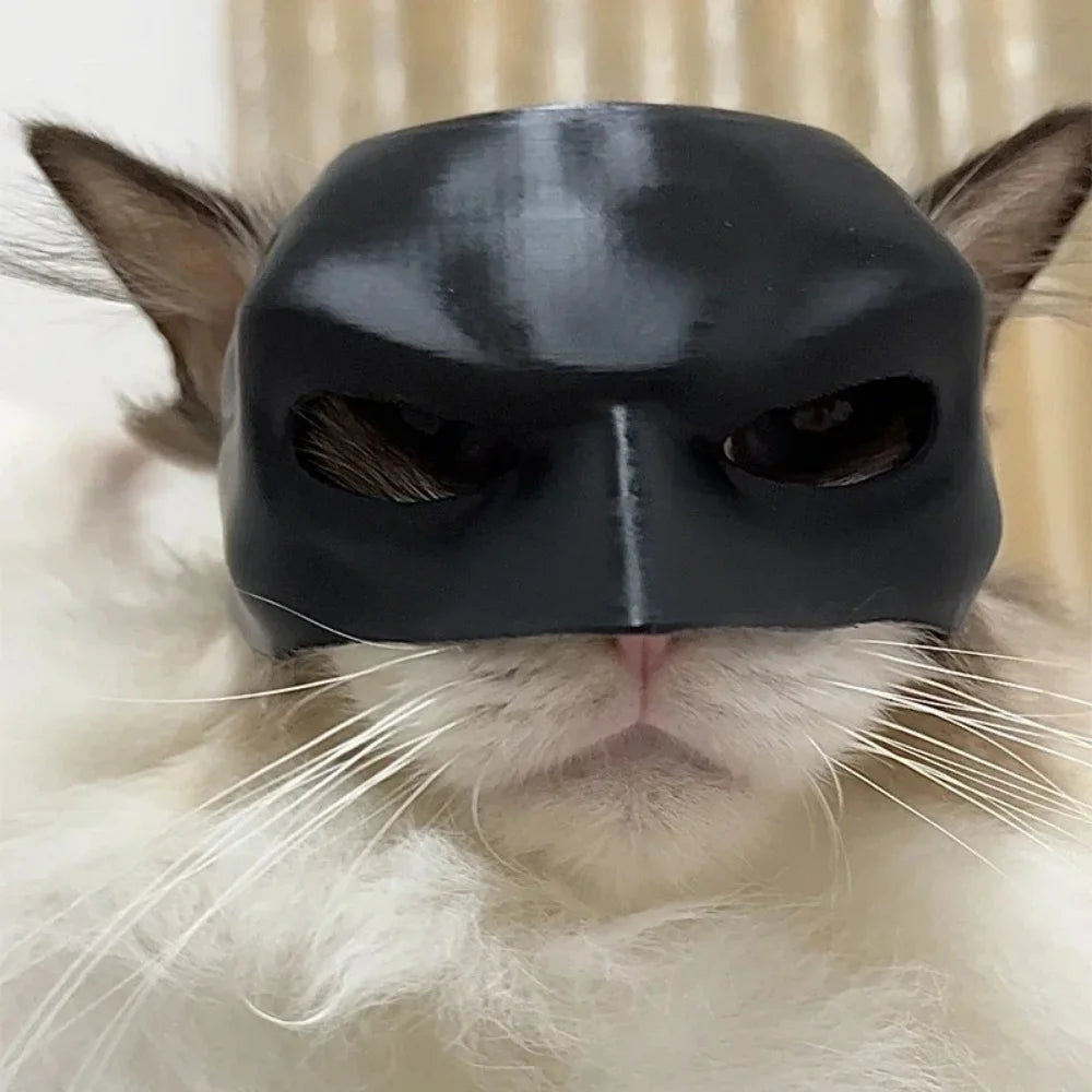 Halloween Bat Mask for Cats – Cosplay Photo Prop 🦇