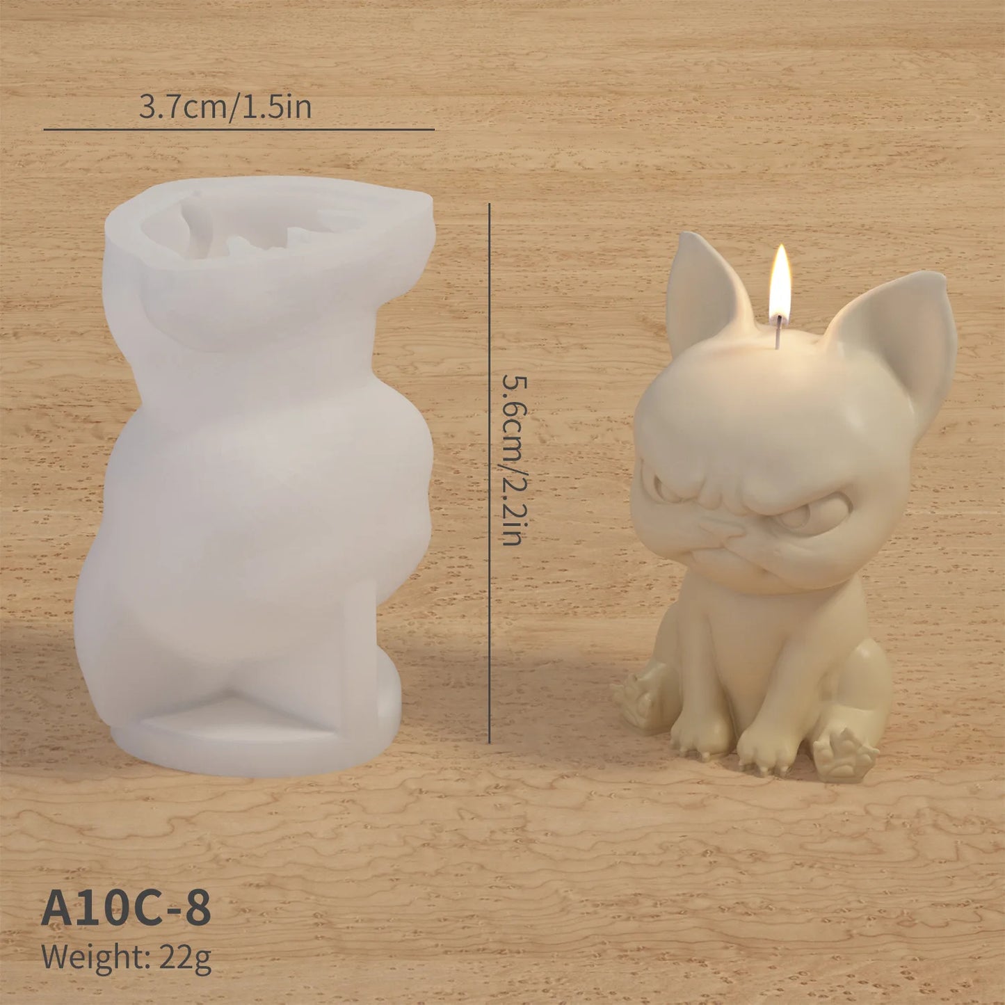 3D Cat & Dog Silicone Mold 🐾