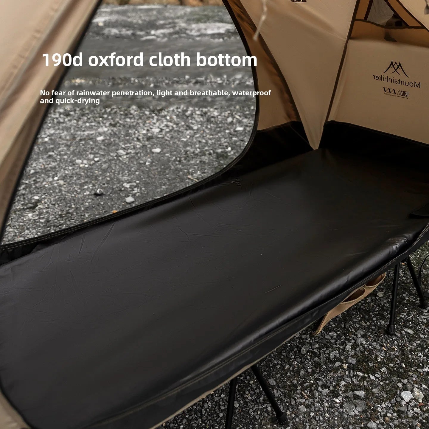 MOUNTAINHIKER 2026 New Camp Bed Tent Outdoor Camping Tent Single Multi-purpose Leisure Tent Rainproof and Waterproof