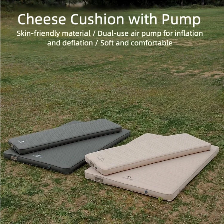 Mountainhiker Outdoor Camping Air Pump Inflatable Mattress Self-Inflating Bed Portable Air Mattress Cheese Pad