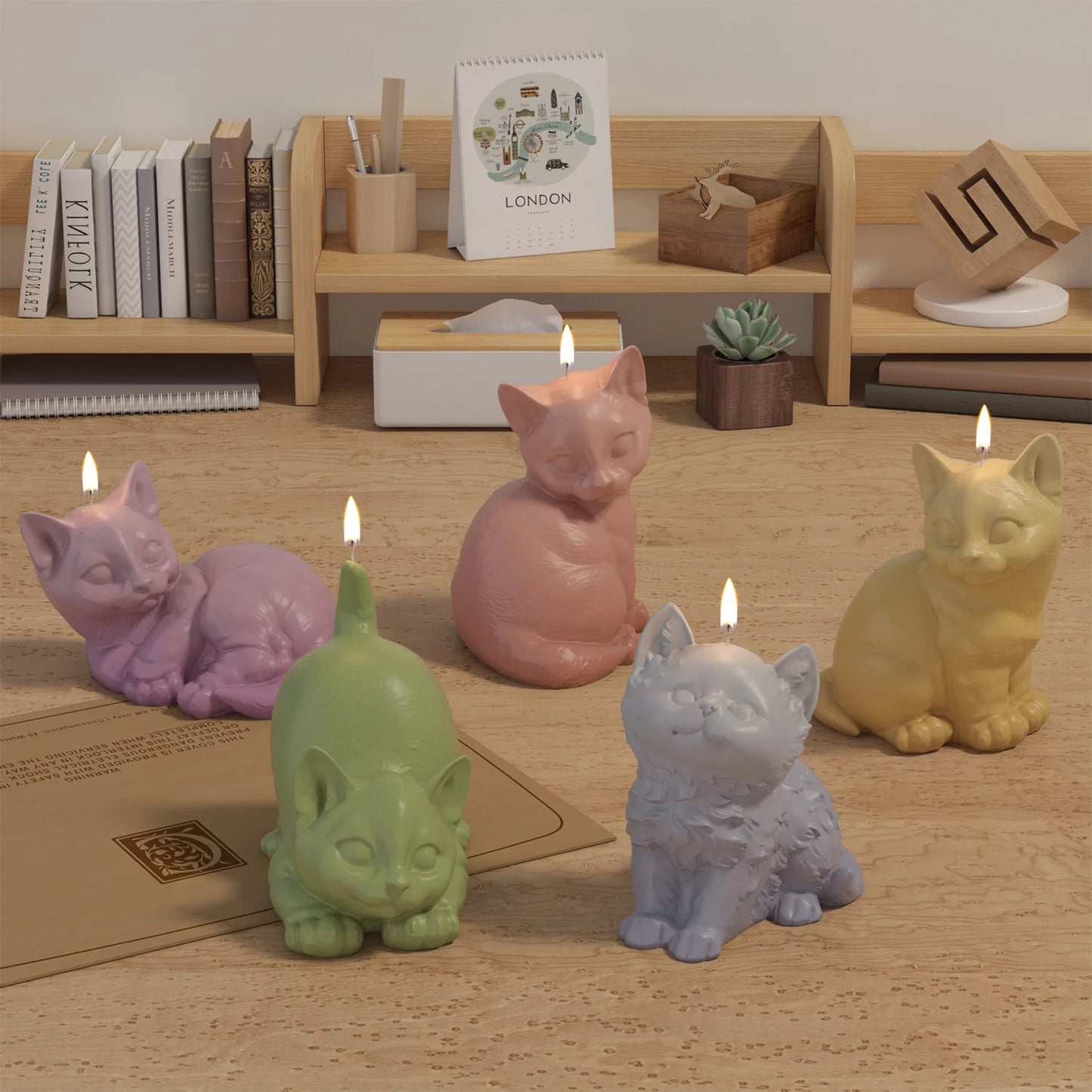 3D Cat & Dog Silicone Mold 🐾