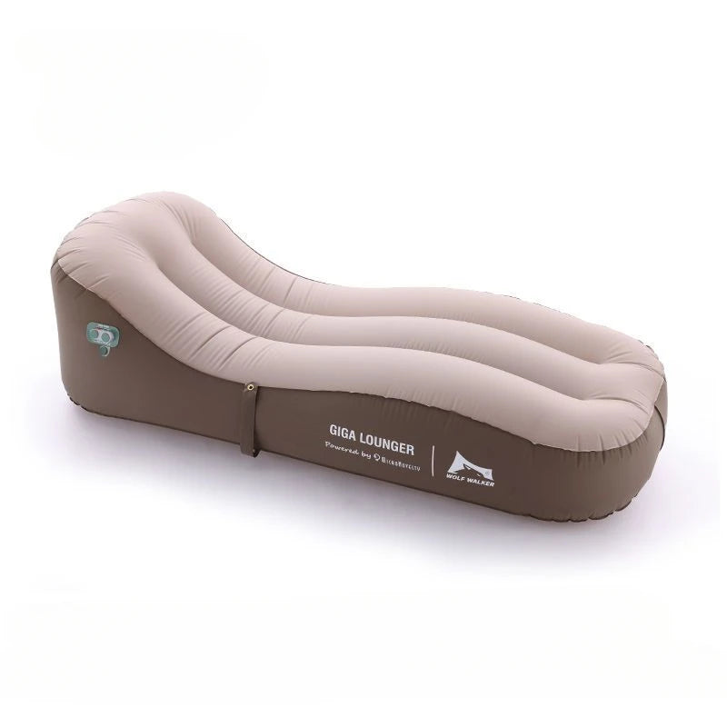 Fast Inflatable Air Sofa Bed Outdoor Portable Air Mattress Lazy Camping Automatic Inflatable Sleeping Mat for Travel Hiking