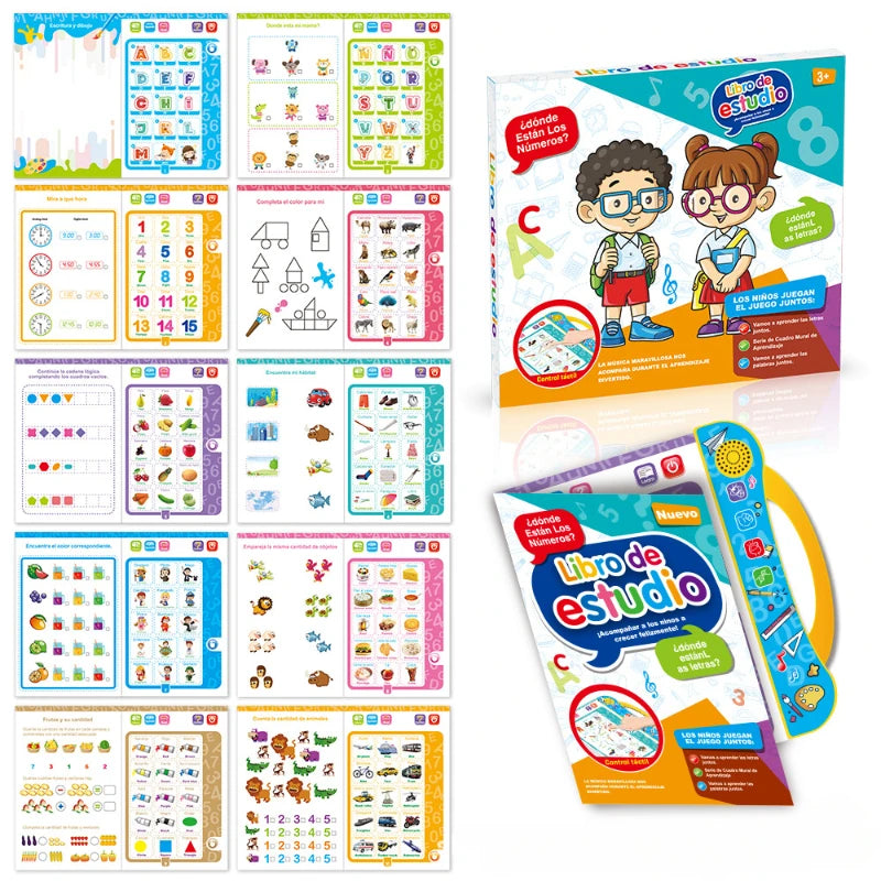 Bilingual Learning Activity Toy for Kids 🧠