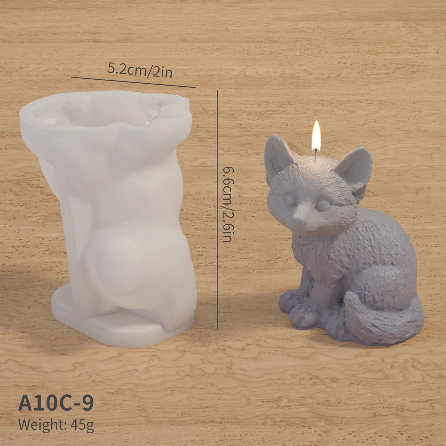 3D Cat & Dog Silicone Mold 🐾