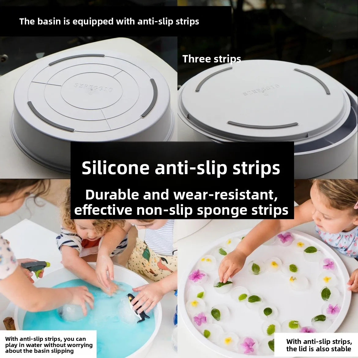 Montessori Sensory Bin Storage Toy for Toddlers 🧩