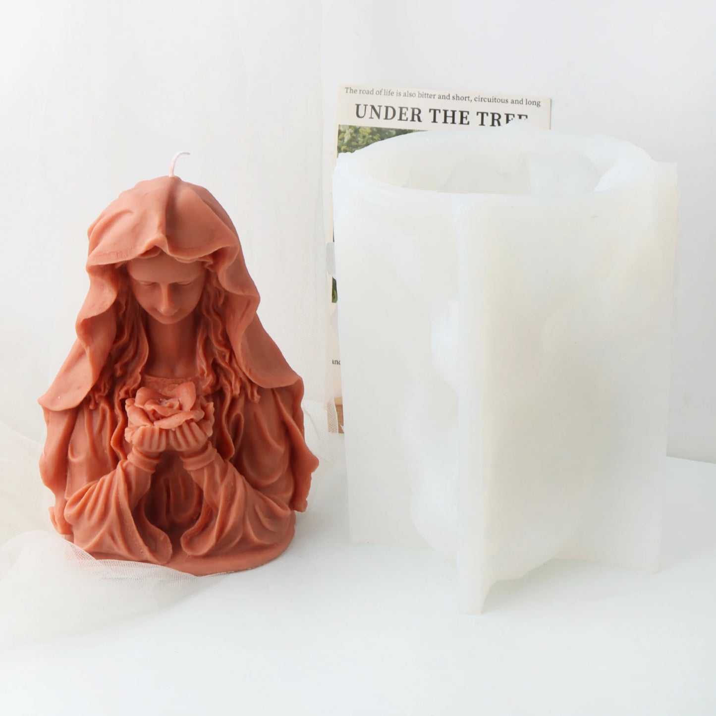 Virgin Mary & Jesus Silicone Mold 🙏