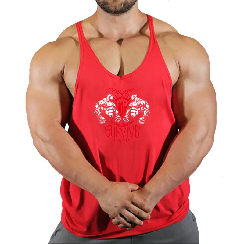Men's Gym Singlet 💪 – V4