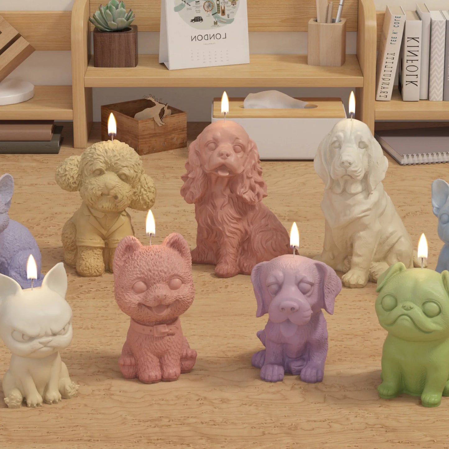 3D Cat & Dog Silicone Mold 🐾