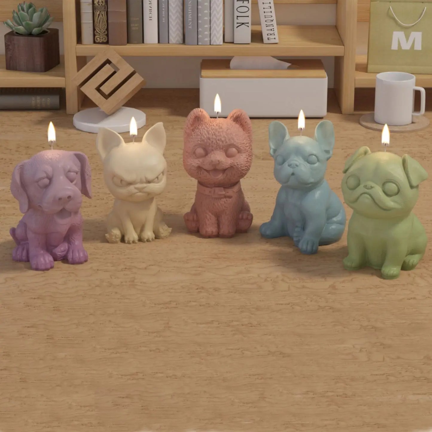 3D Cat & Dog Silicone Mold 🐾