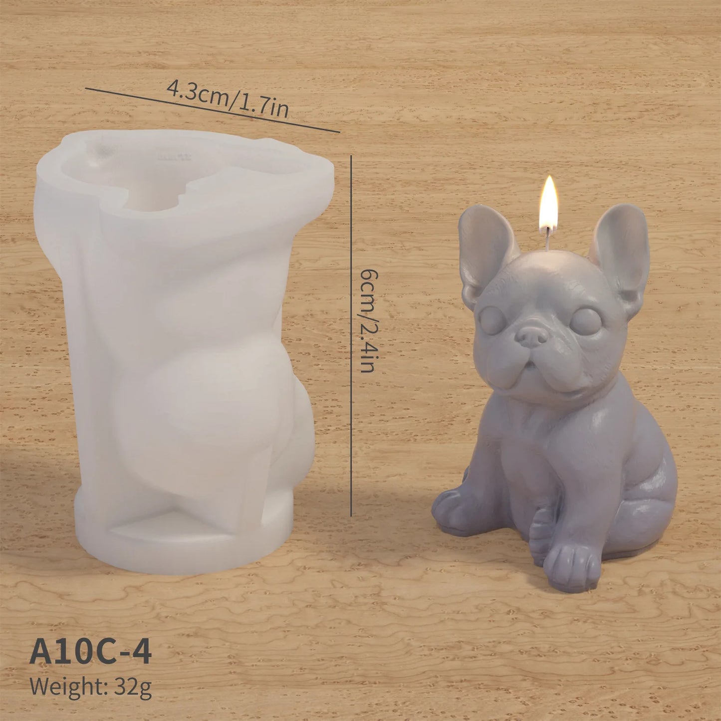 3D Cat & Dog Silicone Mold 🐾