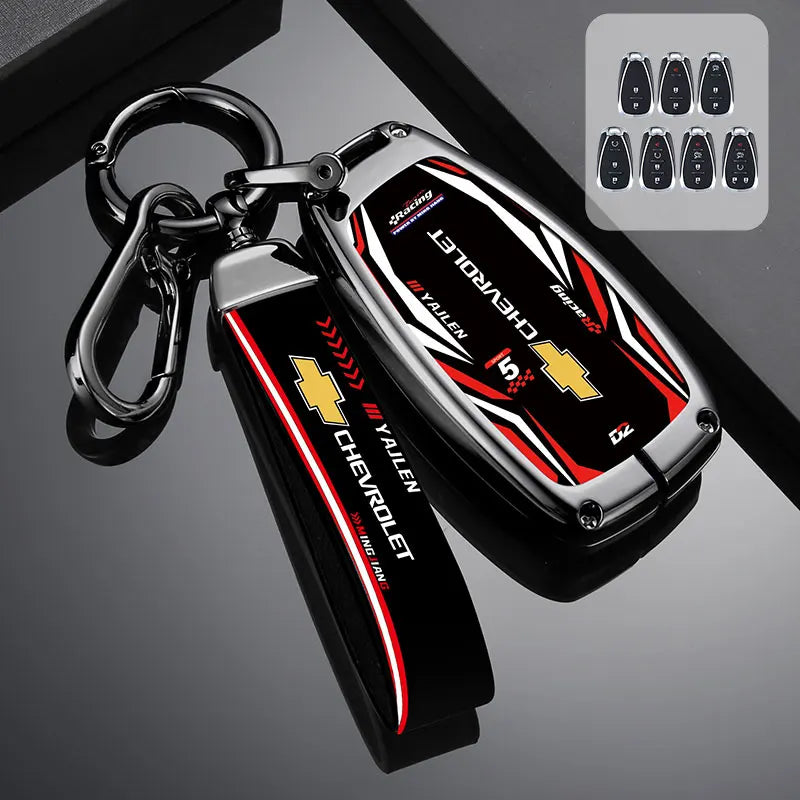 Zinc Alloy Car Key Case Cover For Chevrolet Cruze Aveo Trax Sail Malibu Captiva Prism Spark Trailblazer Blazer Camaro Traverse