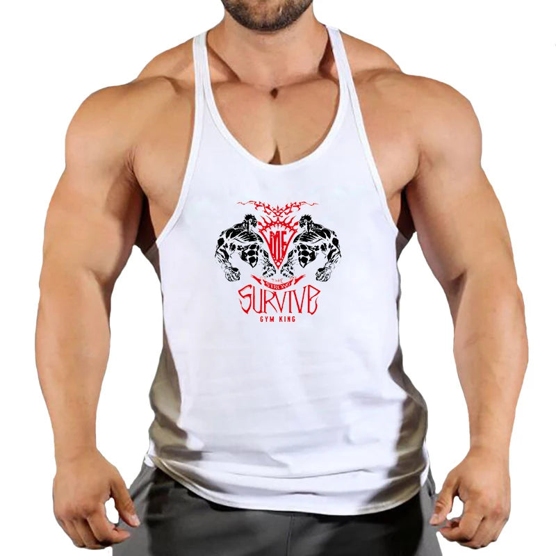 Men's Gym Singlet 💪 – V4
